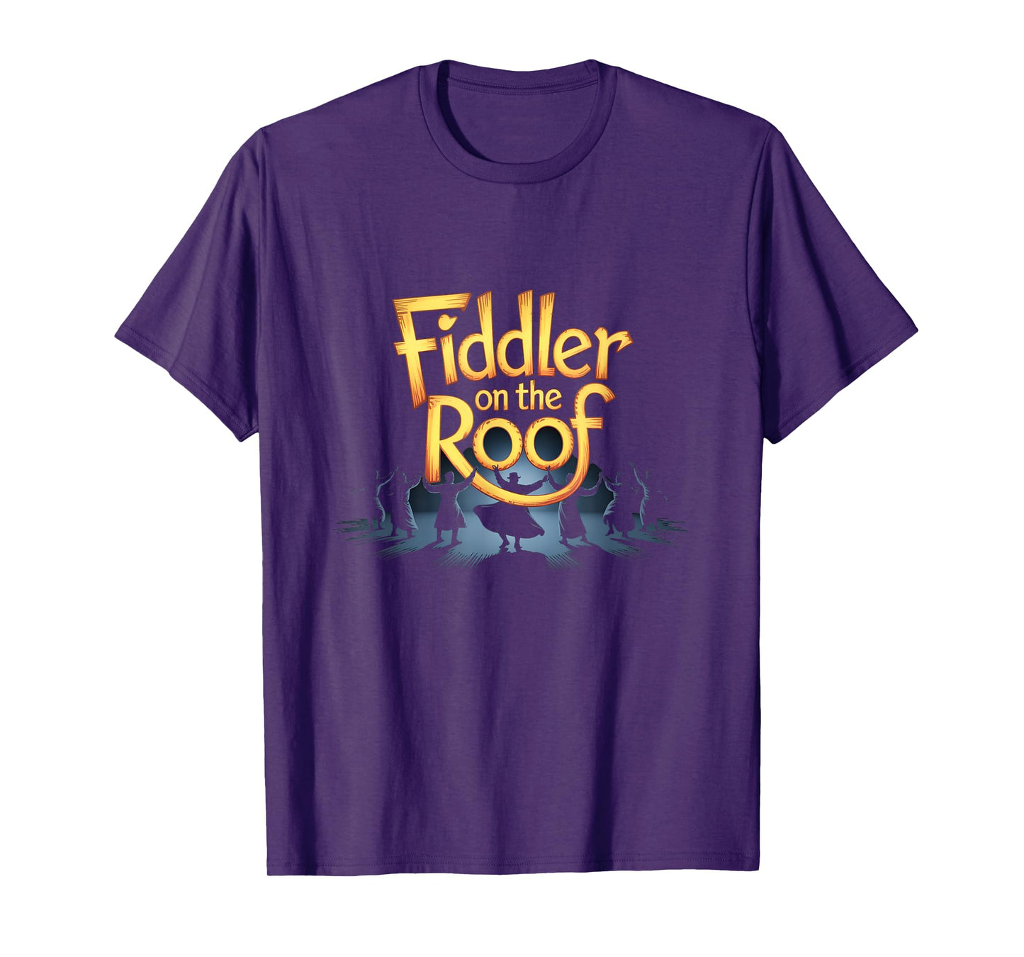 Fiddler On Roof Retro Musical Theater Broadway Theatre T-Shirt