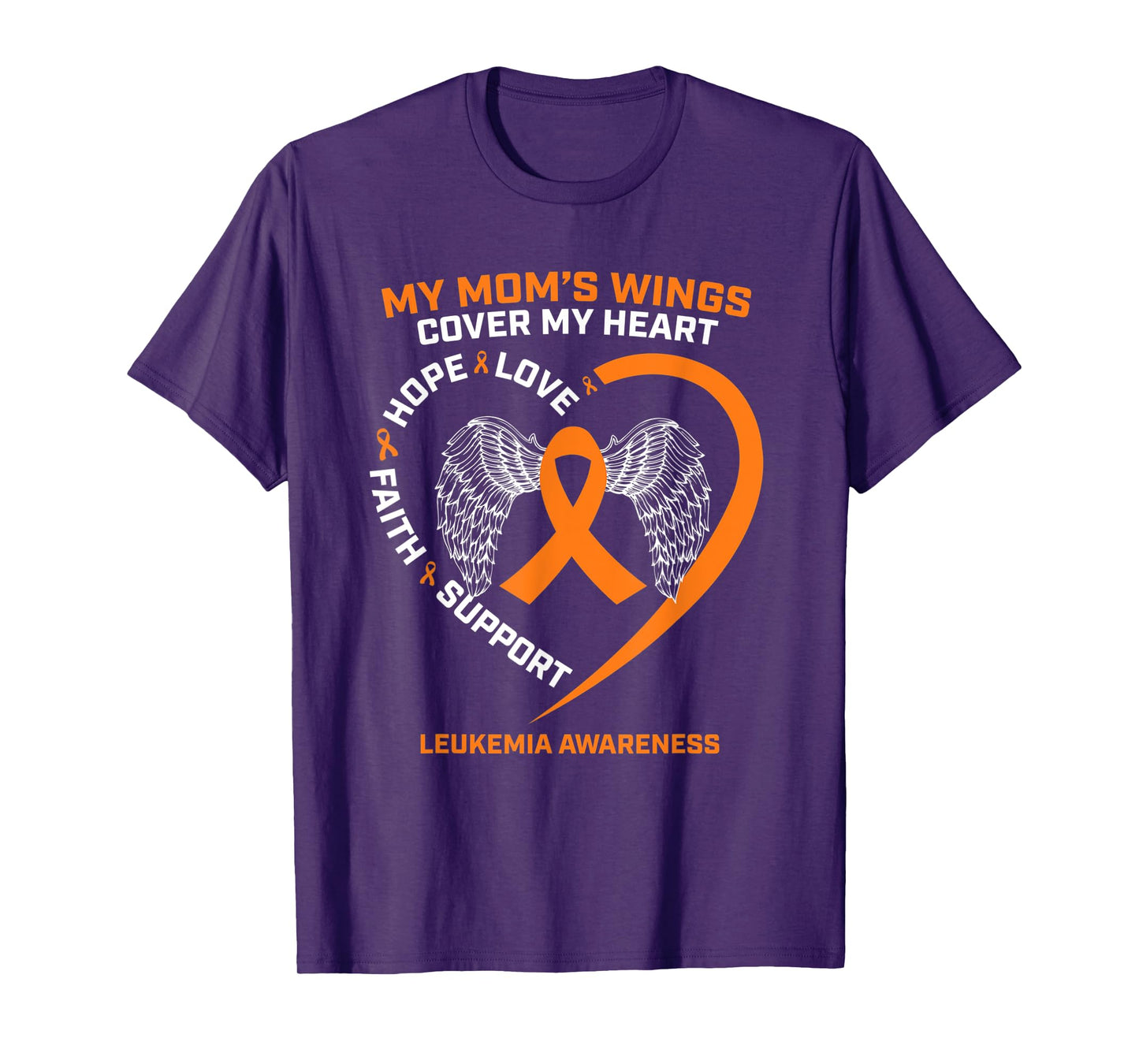 In Remembrance Mom Loving Memory Mother Leukemia Awareness T-Shirt