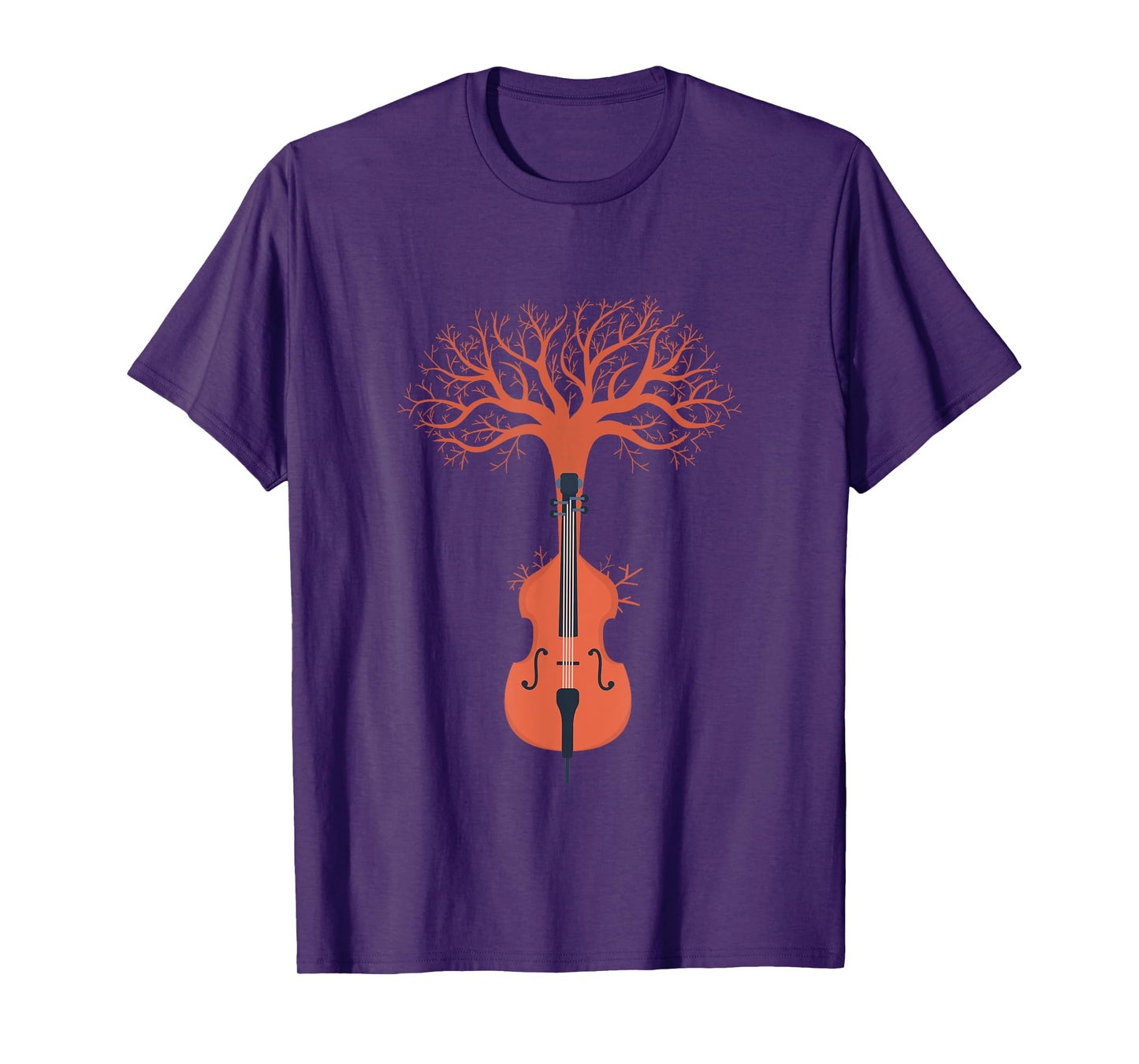 Cello Player Baum Natur T-Shirt