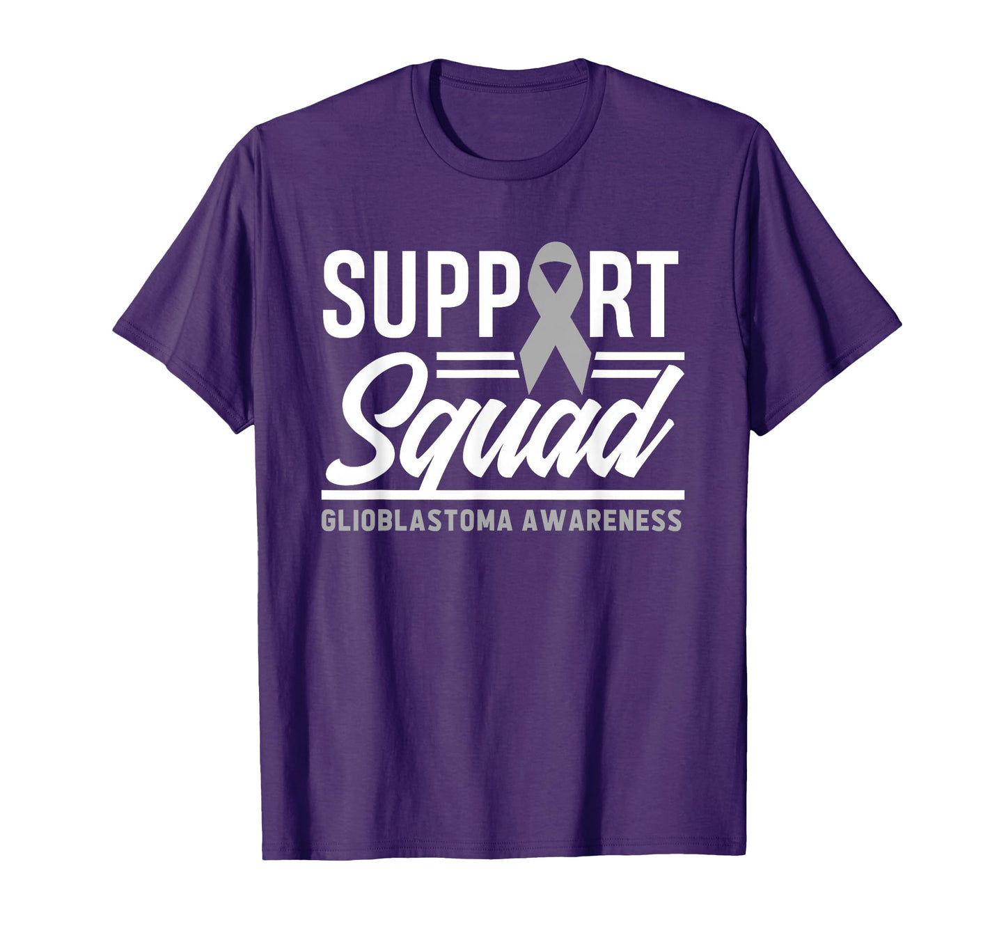 Glioblastoma Warrior Support Squad Glioblastoma Awareness T-Shirt