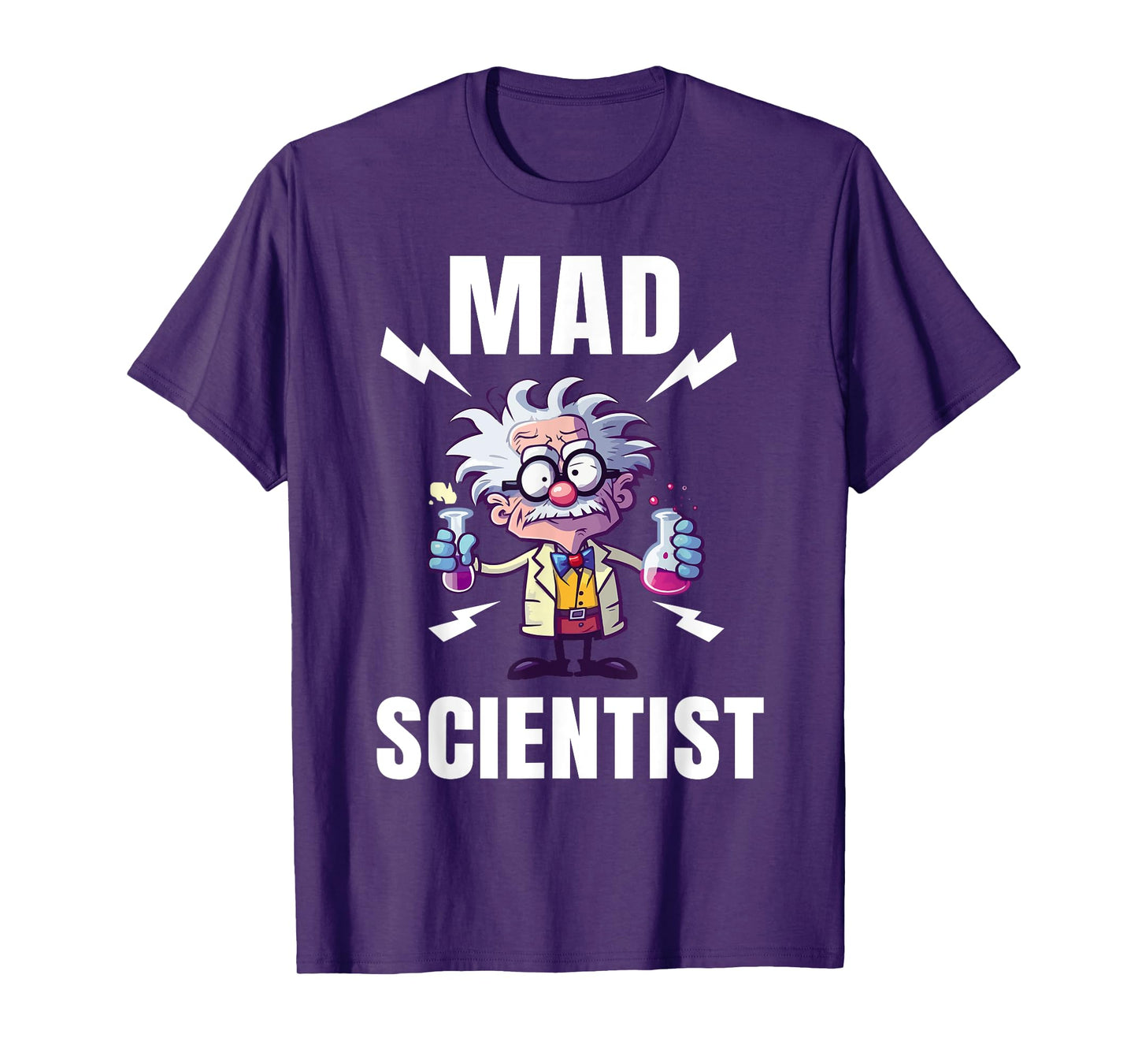 Mad Scientist Shirt Kids Toddler Boys Girls Child Science T-Shirt
