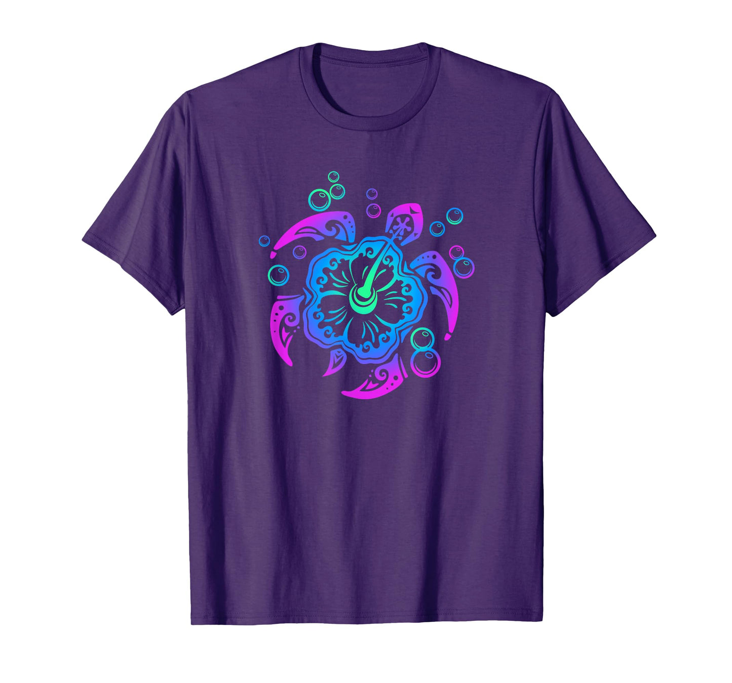 Sea Turtle Tribal Hawaii Islander Polynesian T-Shirt