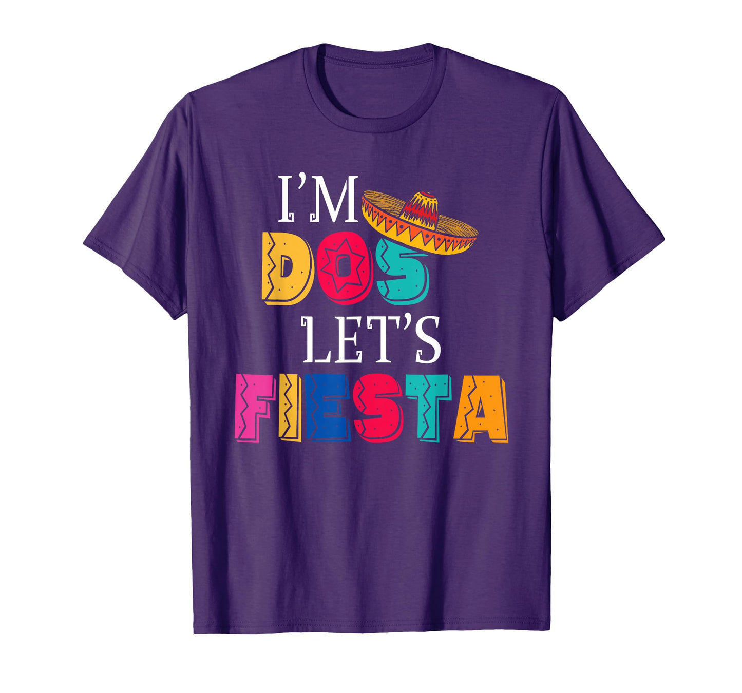I'm Dos Let's Fiesta Taco Twosday 2nd Birthday 2 Year Old T-Shirt