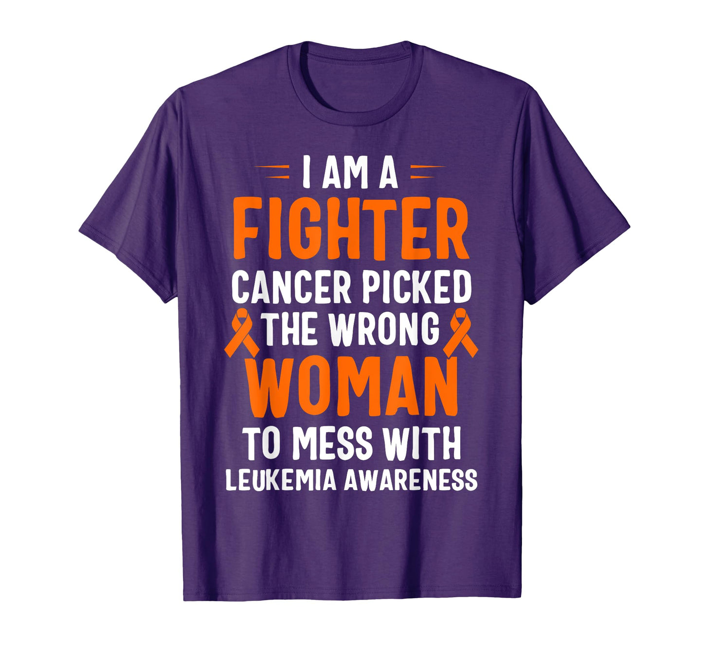 I Am A Fighter Leukemia Awareness T-Shirt