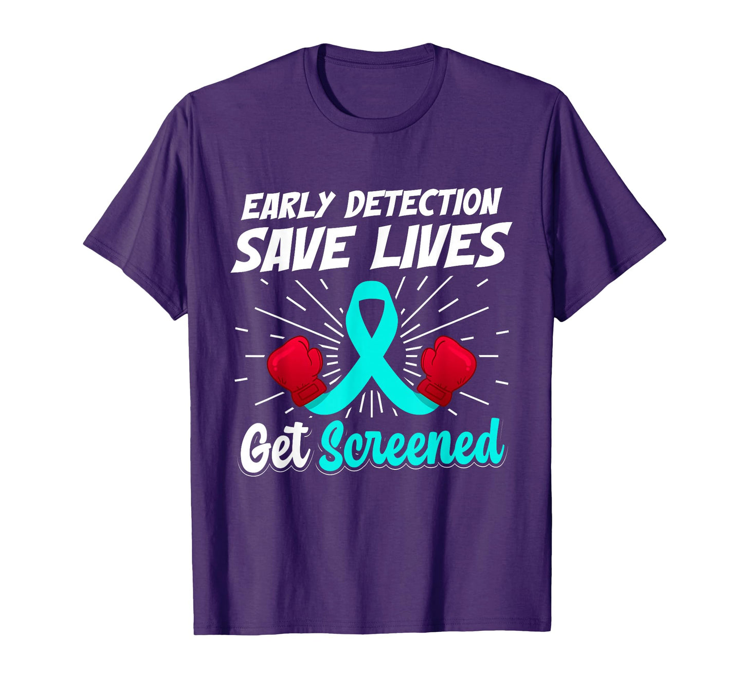 Teal Ribbon Cervical Cancer Awareness Month Survivor T-Shirt
