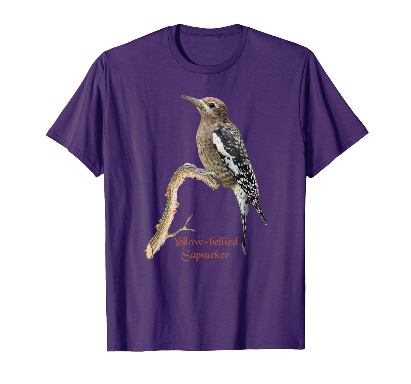 Yellow-bellied Sapsucker Woodpecker Bird T-Shirt