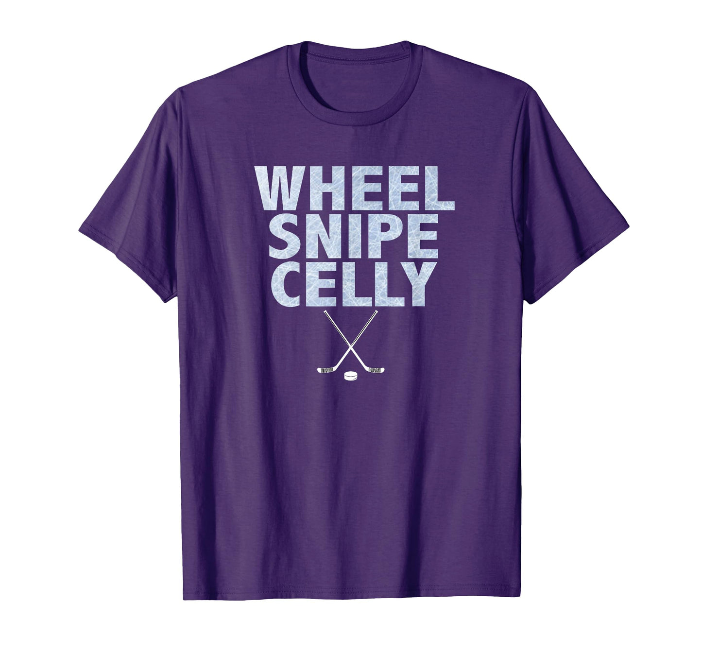 Wheel Snipe Celly Boys Hockey T-Shirt