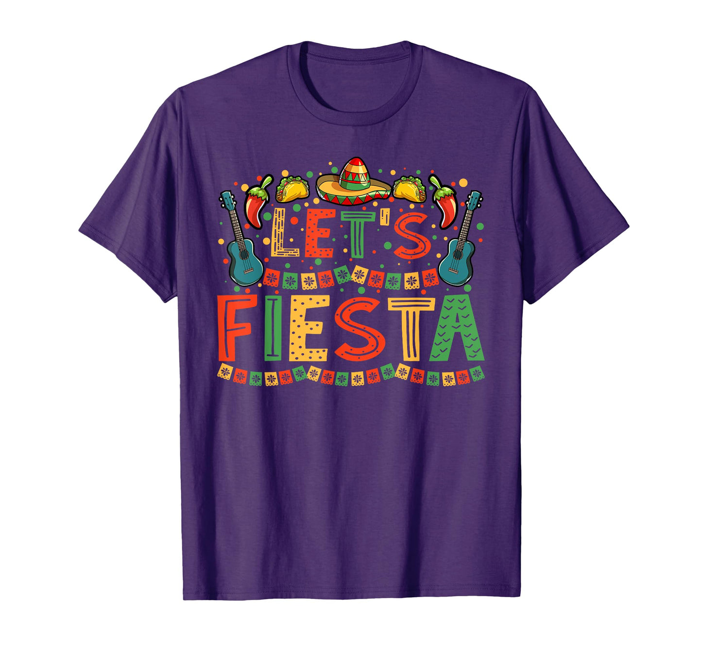 Mexican Cinco de Mayo Fiesta Shirt Women Men Sombrero T-Shirt