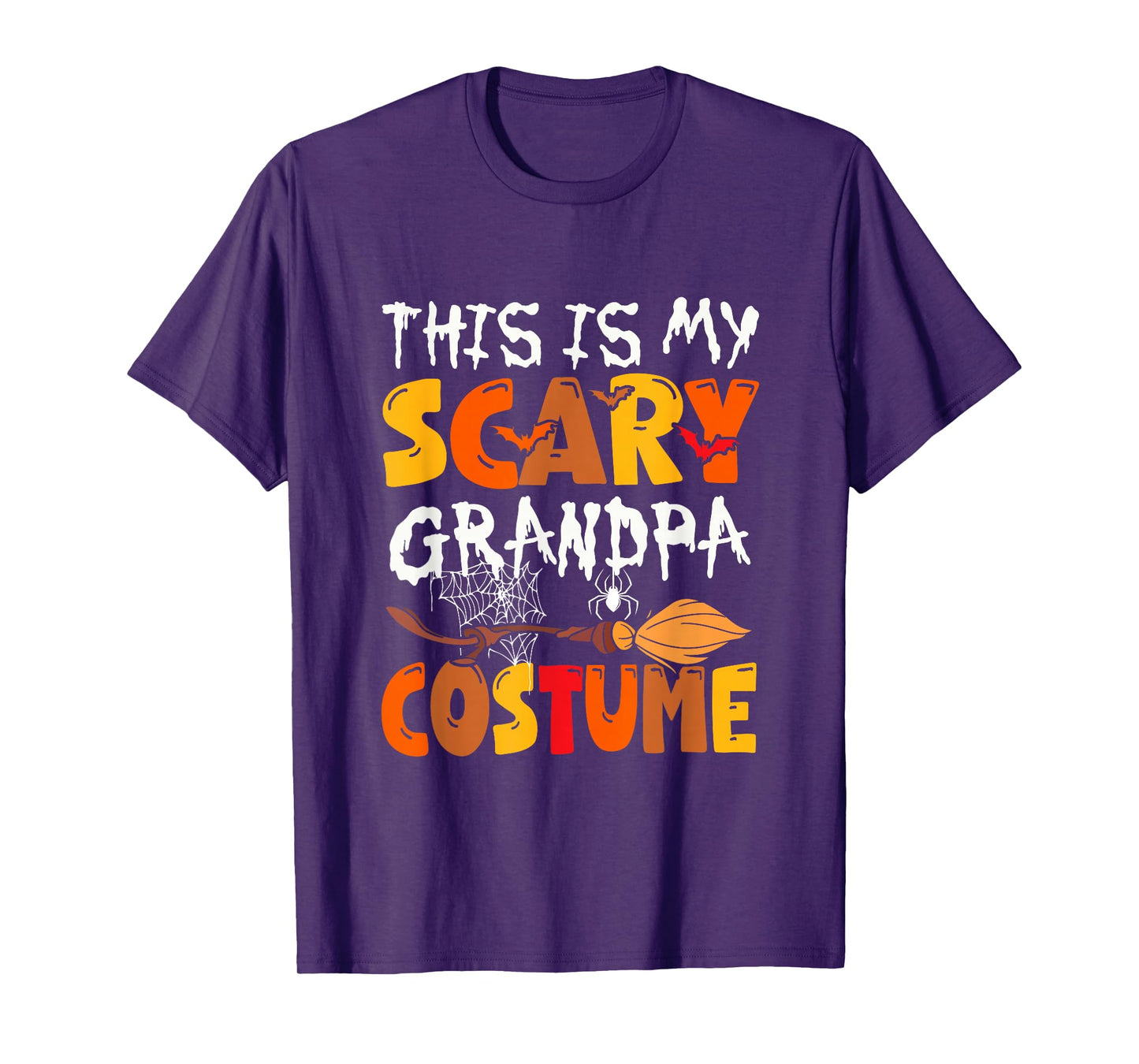 My Scary Grandpa Costume Halloween Family Funny Parties T-Shirt