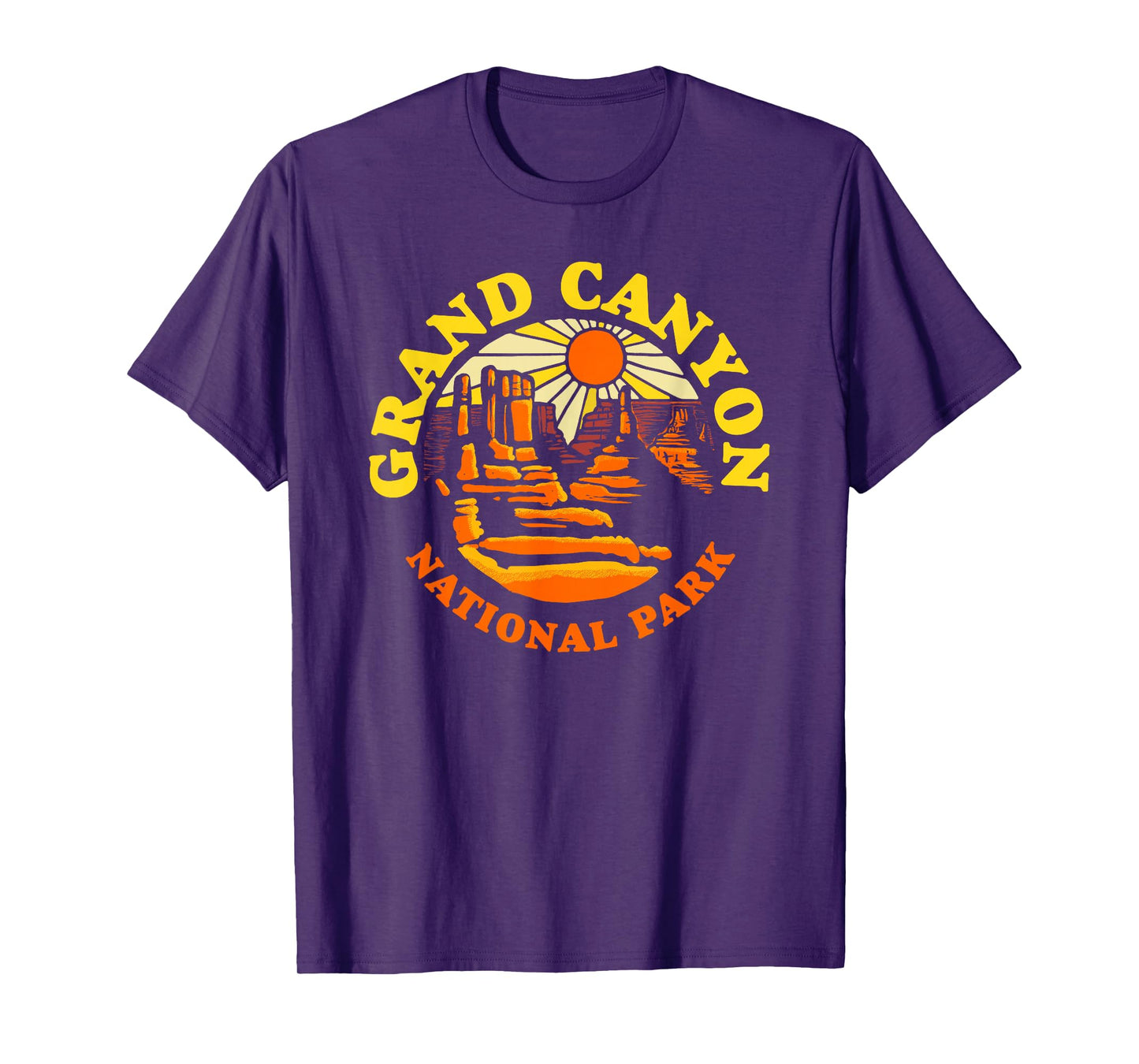 Grand Canyon National Park Arizona Vintage 80s Hiking Retro T-Shirt