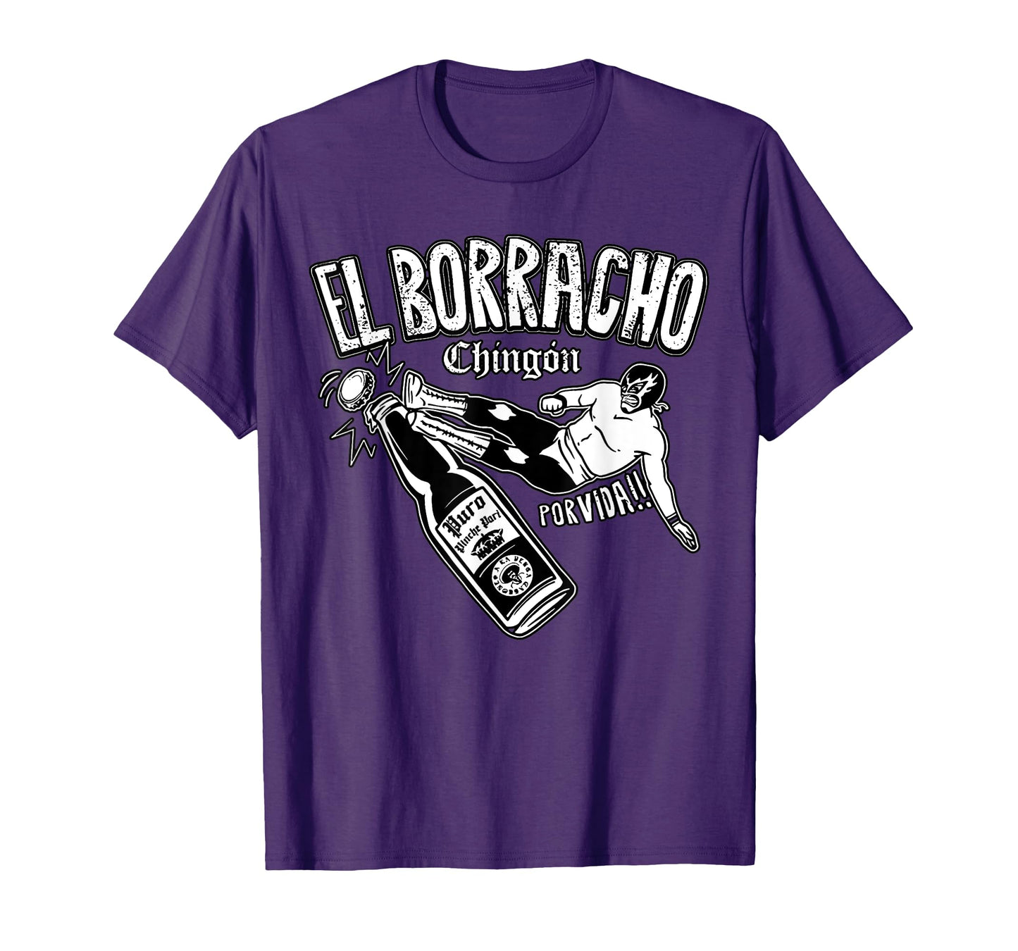 El Borracho Chingon Mexican Drinking Cinco De Mayo T-Shirt