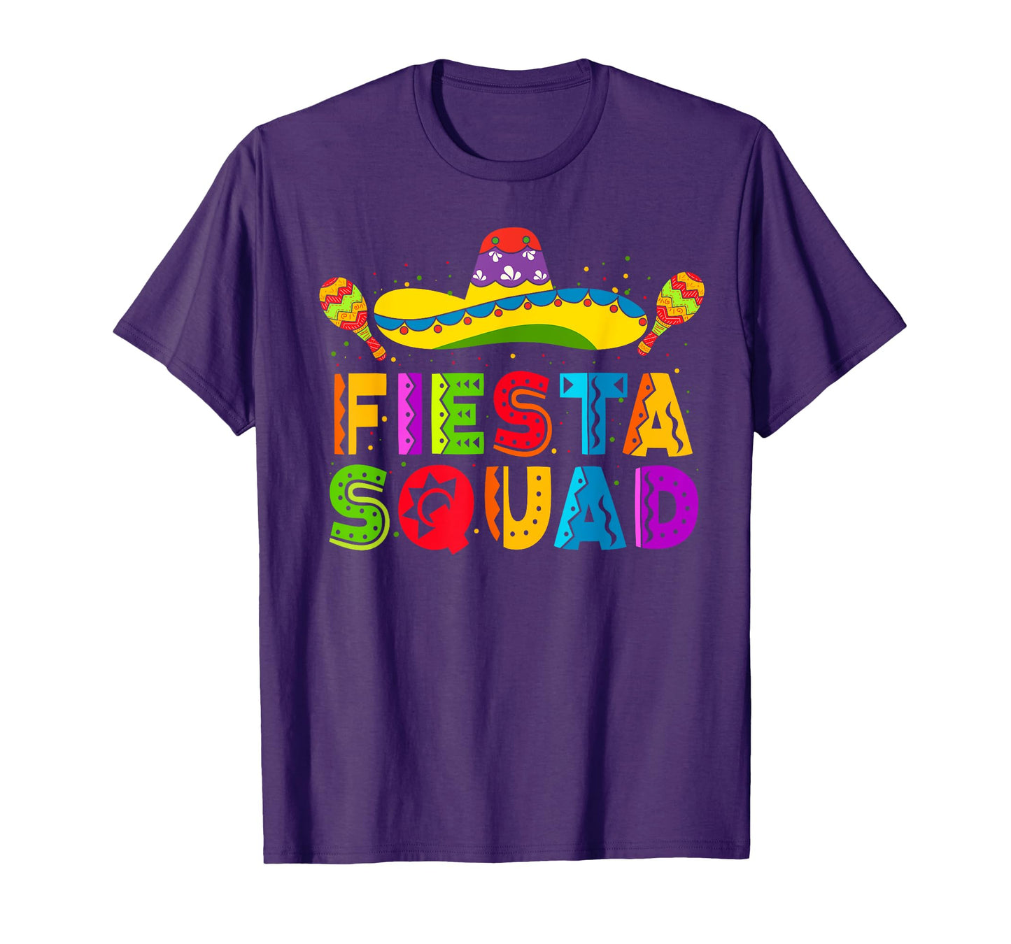 Fiesta Squad Cinco De Mayo Party Family Matching Mexican T-Shirt