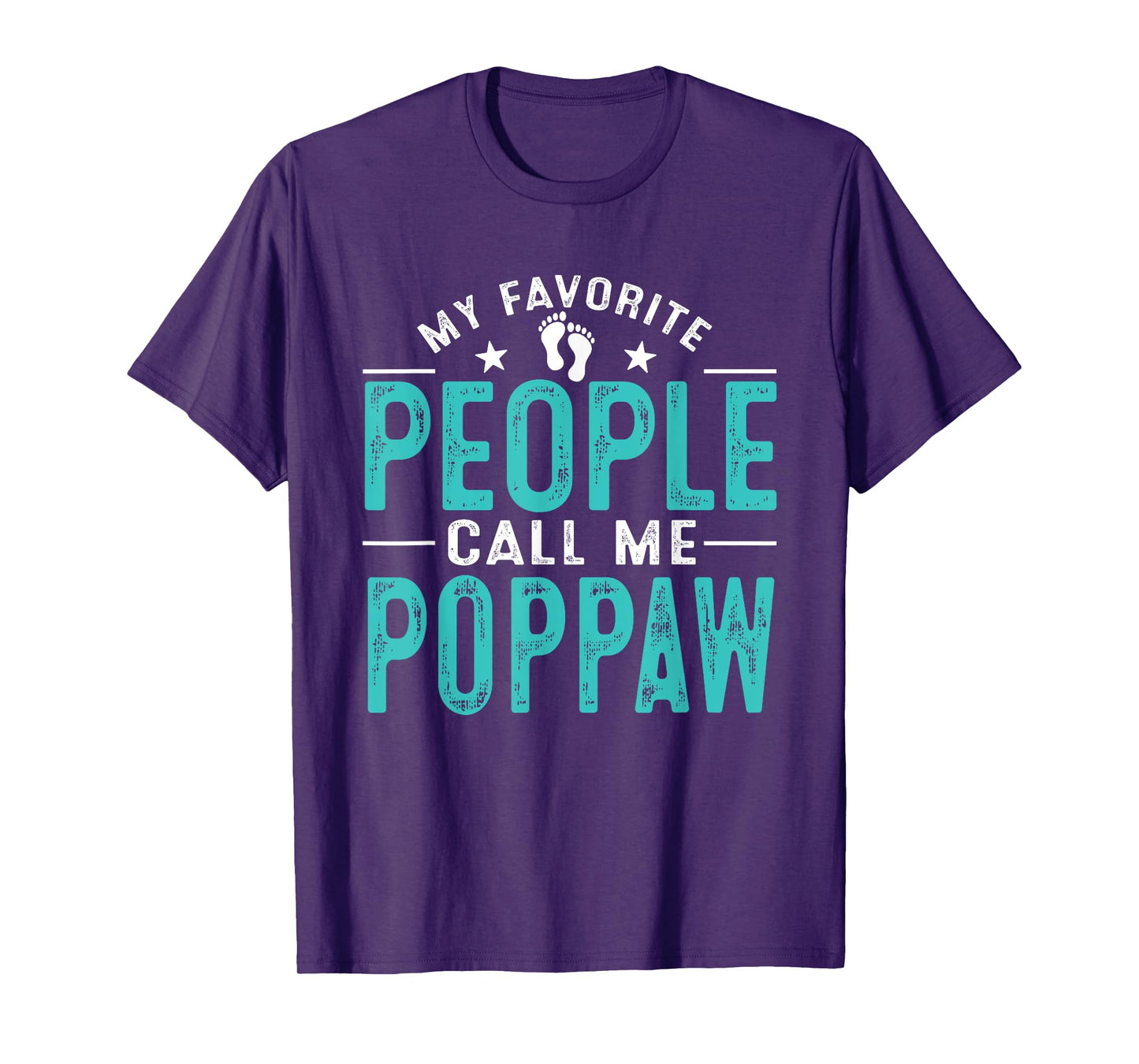 My Favorite People Call Me Poppaw Vintage Funny Poppaw T-Shirt