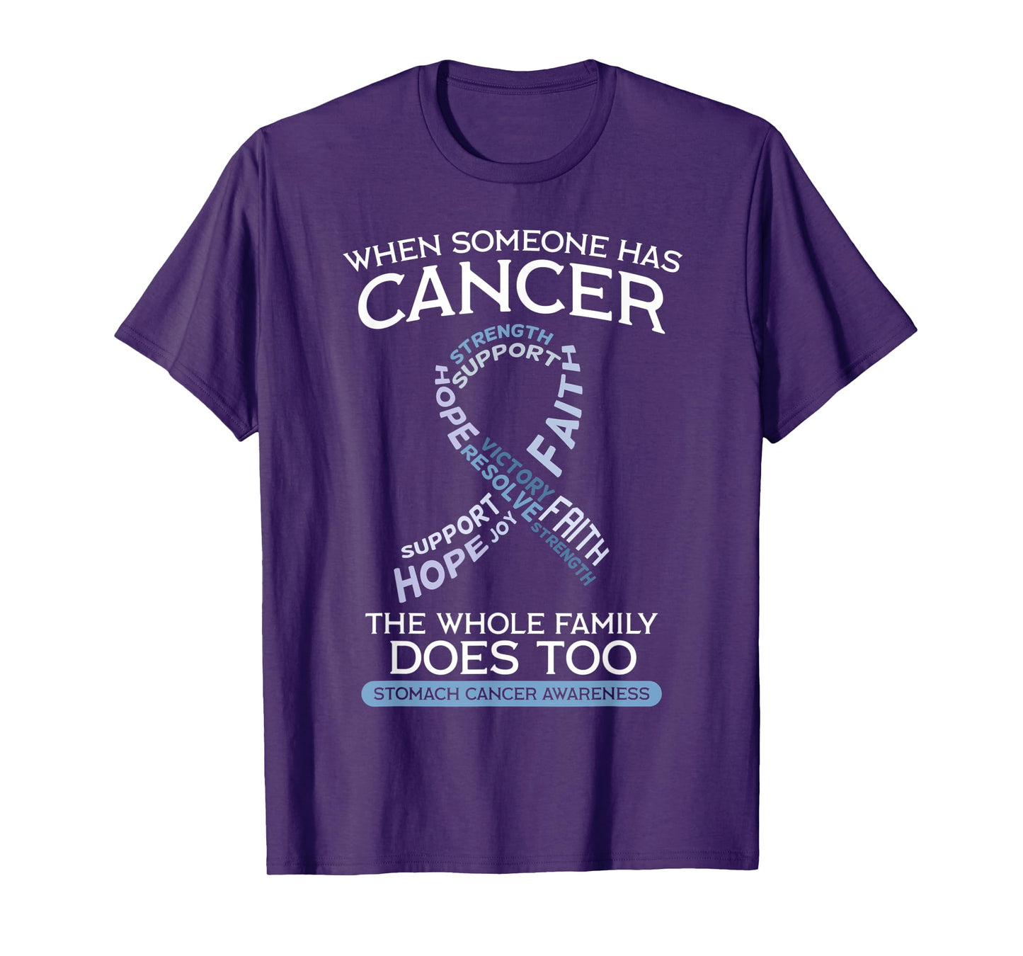 Stomach Cancer Shirt Gastric Disease Gastritis Chemo Gift T-Shirt