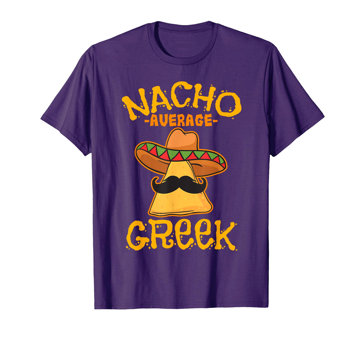 Nacho Average Greek Heritage Greece Roots T-Shirt