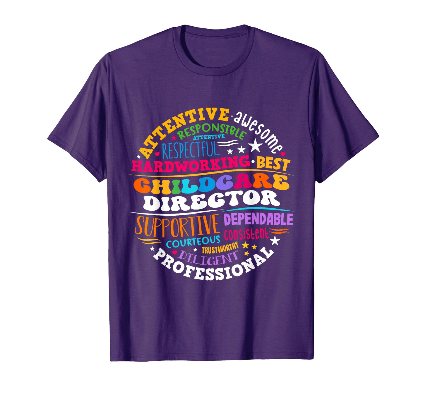 Childcare Director Daycare Crew School Provider Teacher T-Shirt