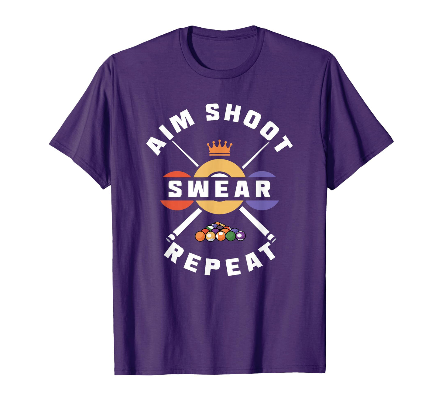 Aim Shoot Swear Repeat T-Shirt