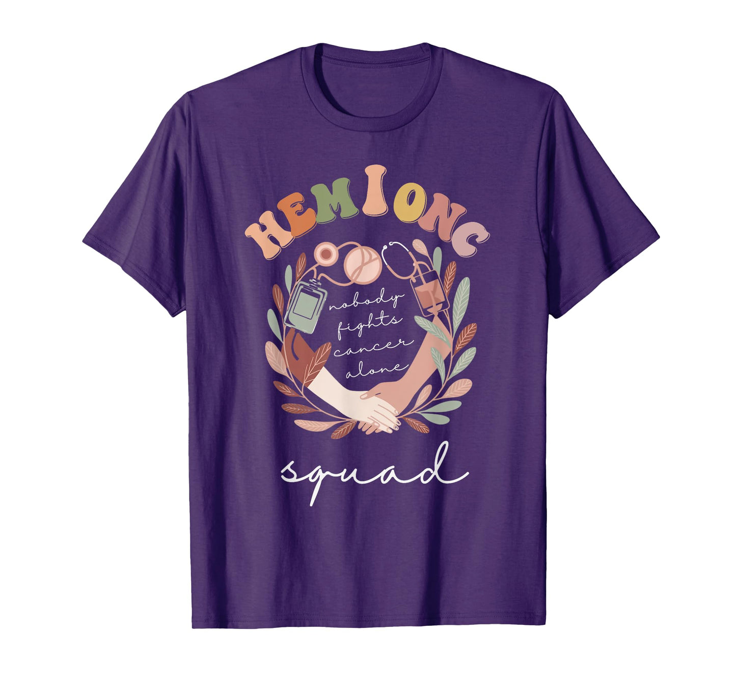 Oncology Hematology Nurse Squad Tee Pediatric Hem/Onc Doctor T-Shirt