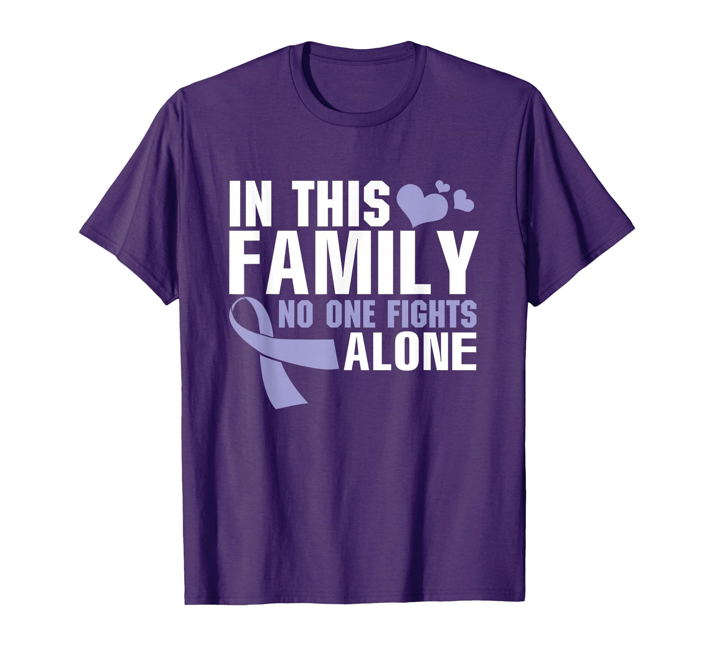 In this family no one fights alone Cancer shirt T-Shirt