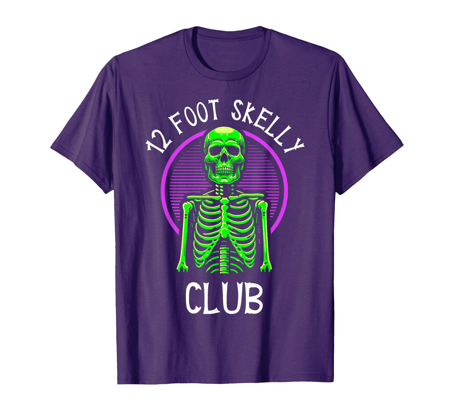 12 Foot Skelly Club - Halloween T-Shirt