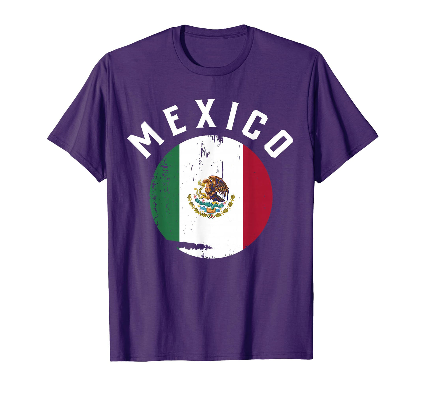 Mexico Flag Mexican Hispanic Siesta Pride Vintage T-Shirt