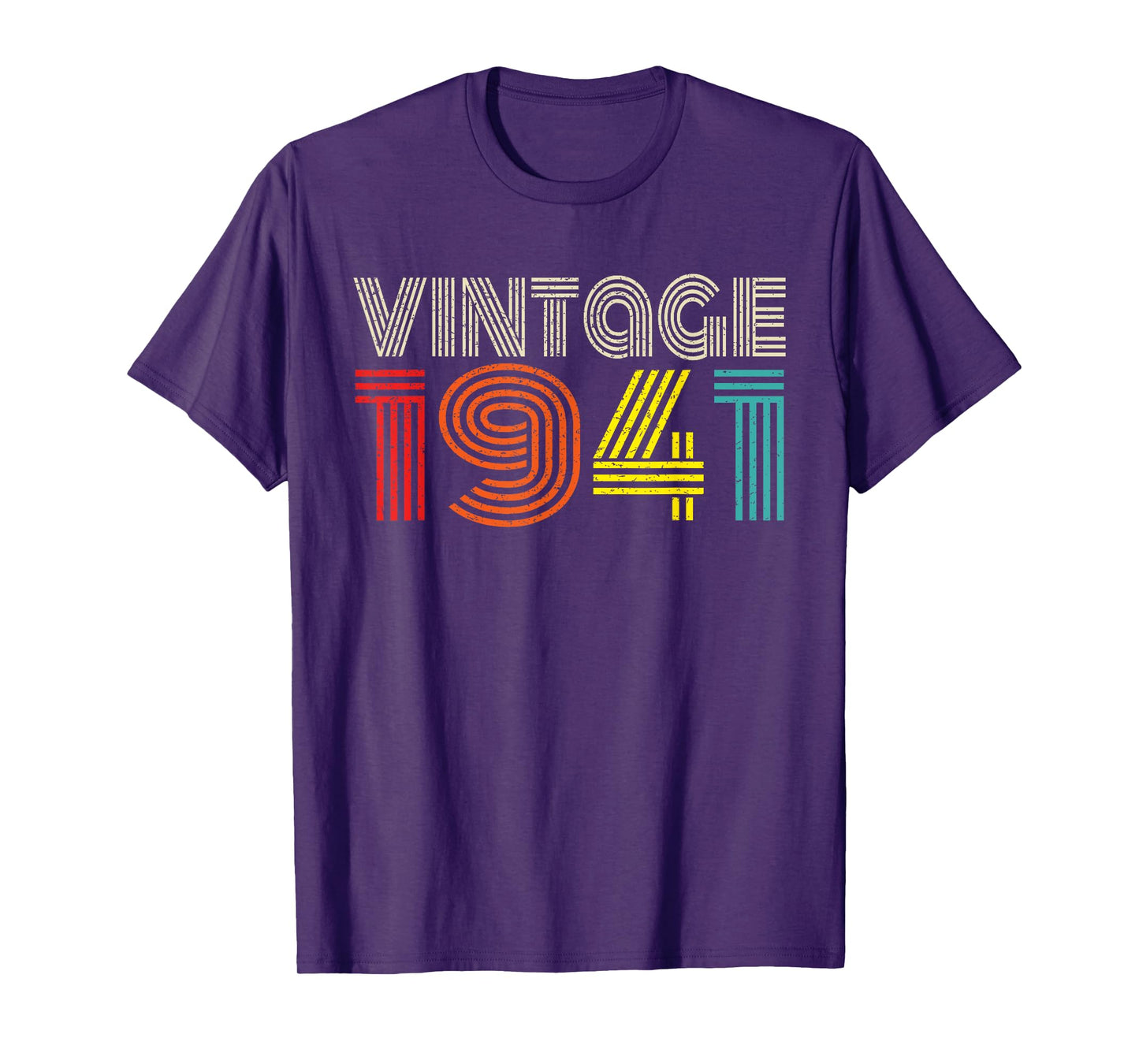 Vintage 1941 Classic 1941 Men Women Vintage Year Birthday T-Shirt