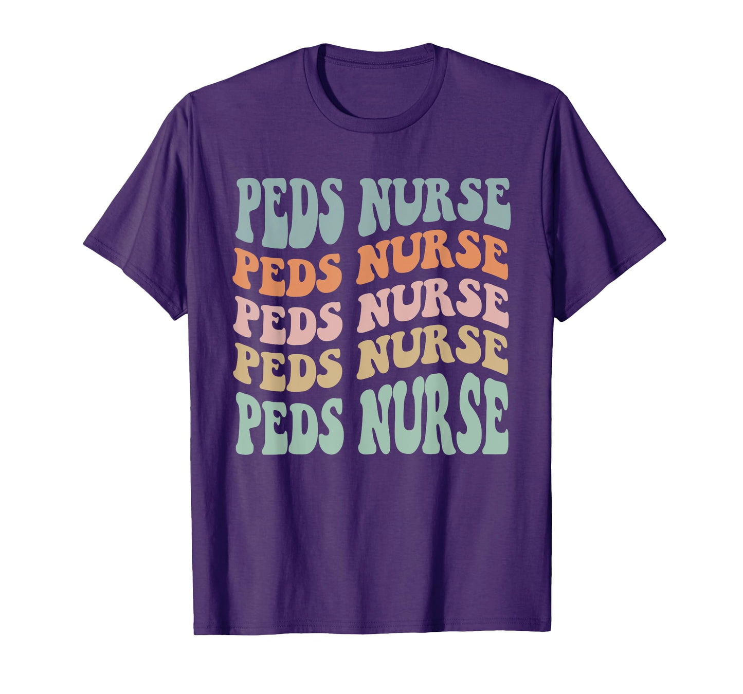 Pediatric Nurse PEDS Nursing Appreciation Pediatric Retro T-Shirt