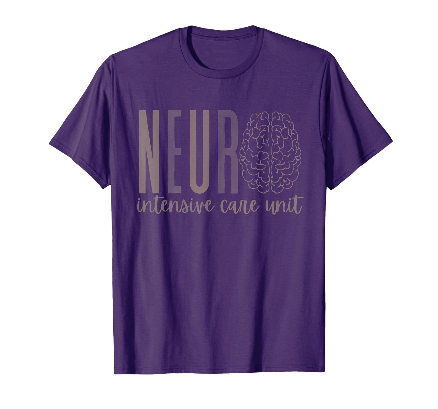 Women Neuro ICU Nurse Brain Neuroscience ICU Nurse Grad T-Shirt