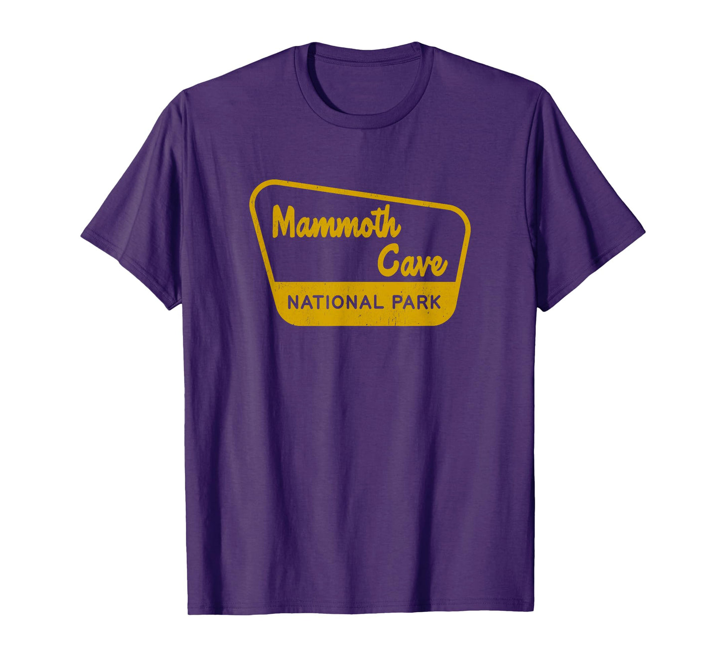 Mammoth Cave National Park Vintage Inspired Sign Graphic T-Shirt