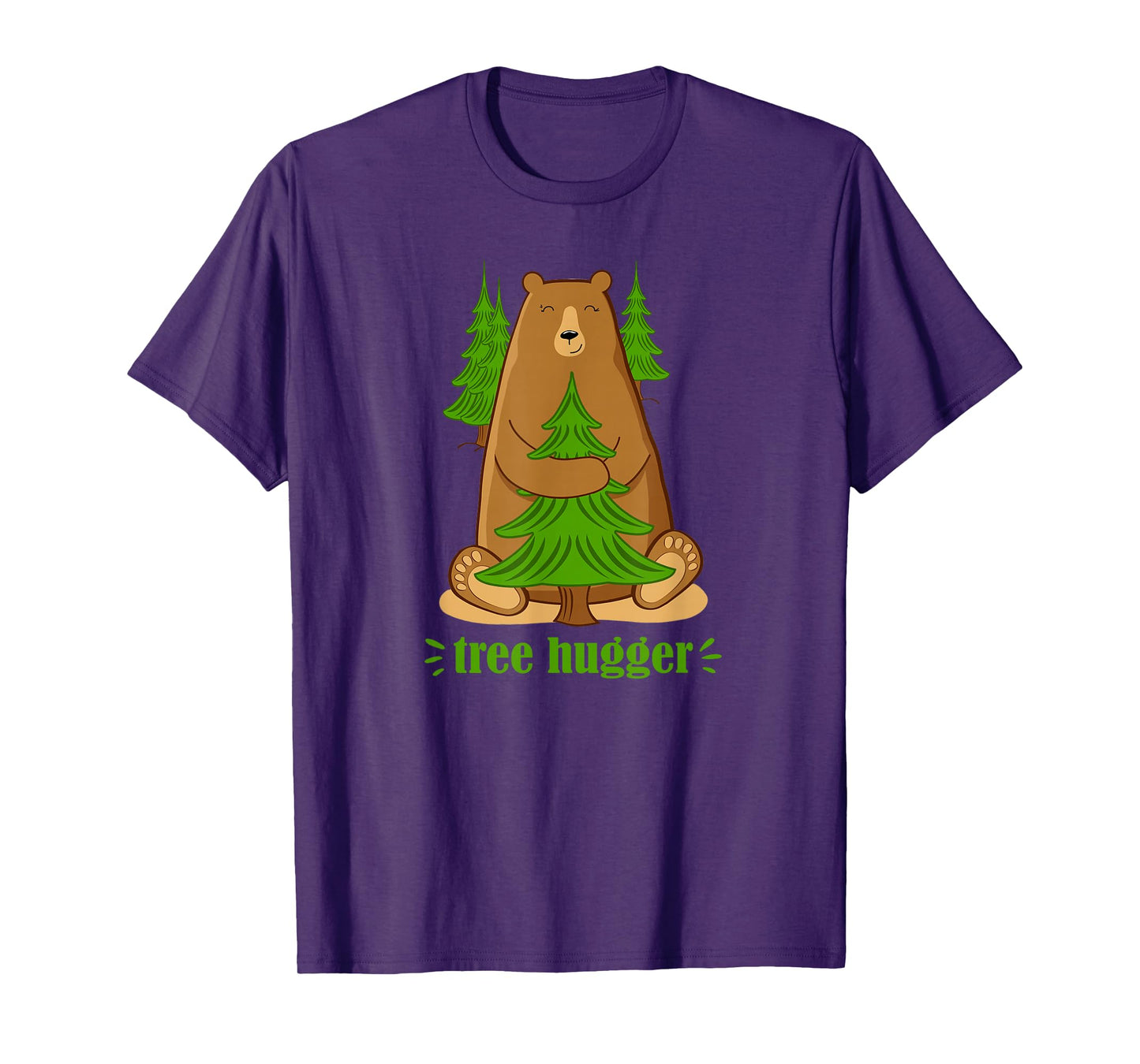 Cute Tree Hugger Bear T-Shirt