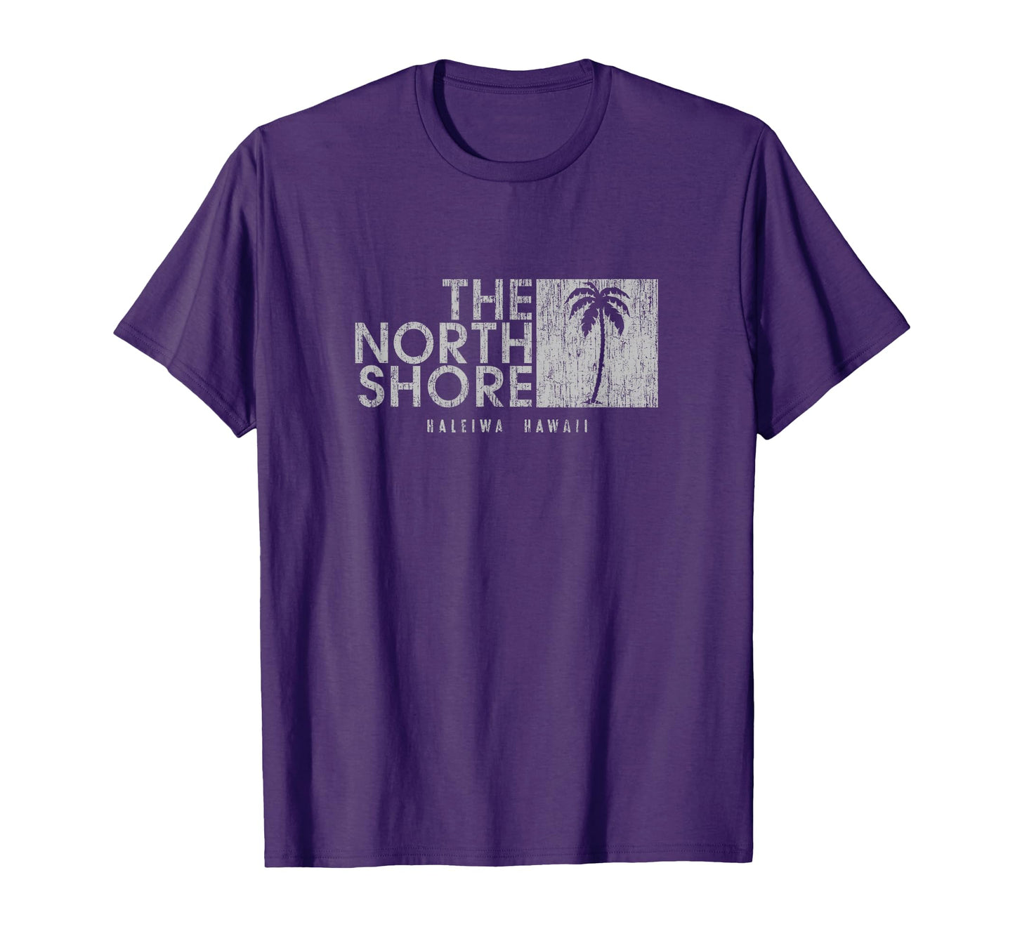 The North Shore Hawaii Palm Tree Vintage Style T-Shirt