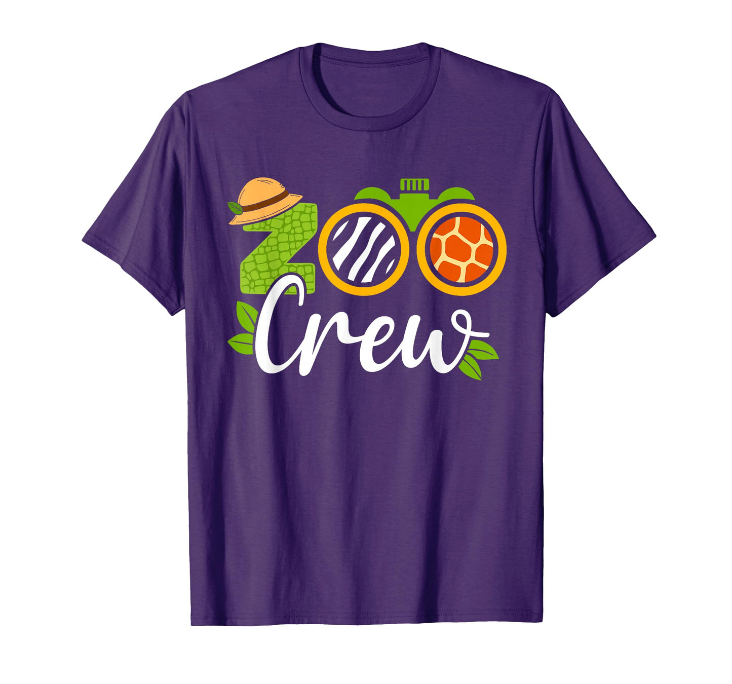 Zoo Squad Team Crew Jungle Safari Wildlife Zookeeper Animal T-Shirt