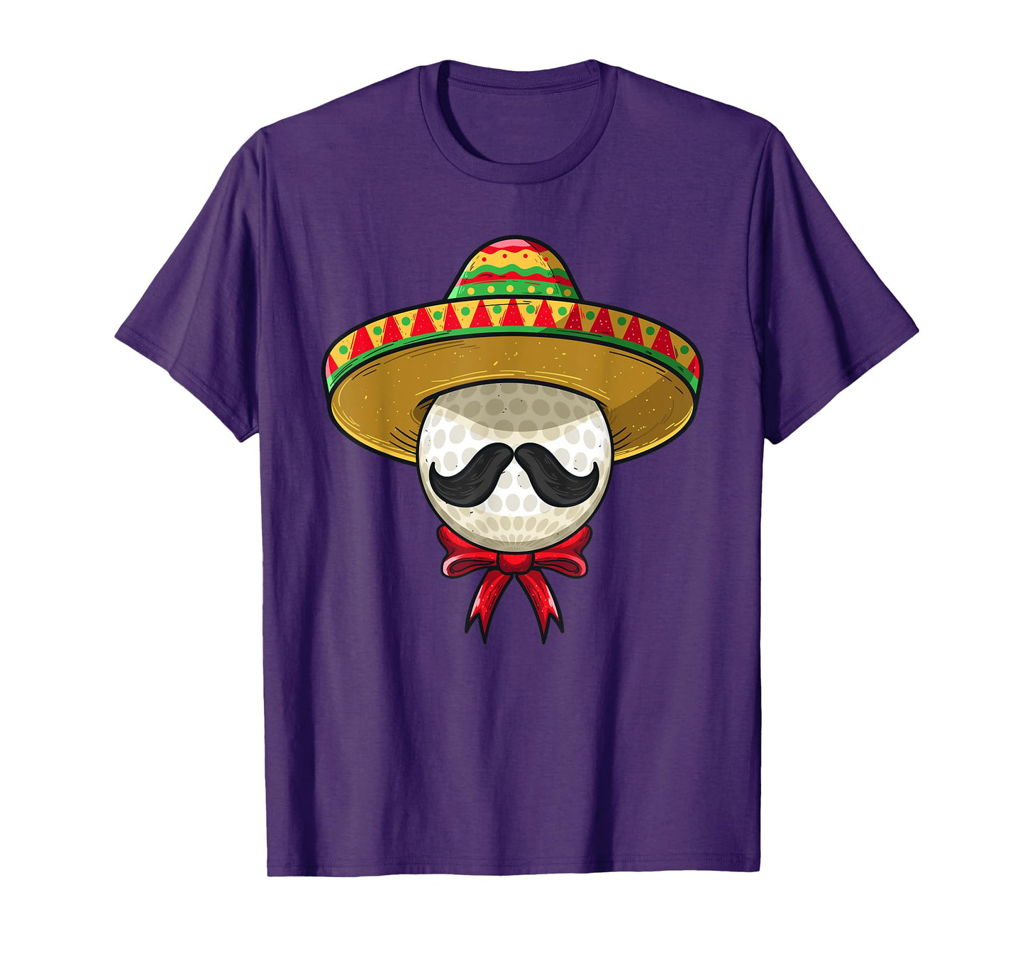 Cinco De Mayo | Golf Mexican Sombrero T-Shirt