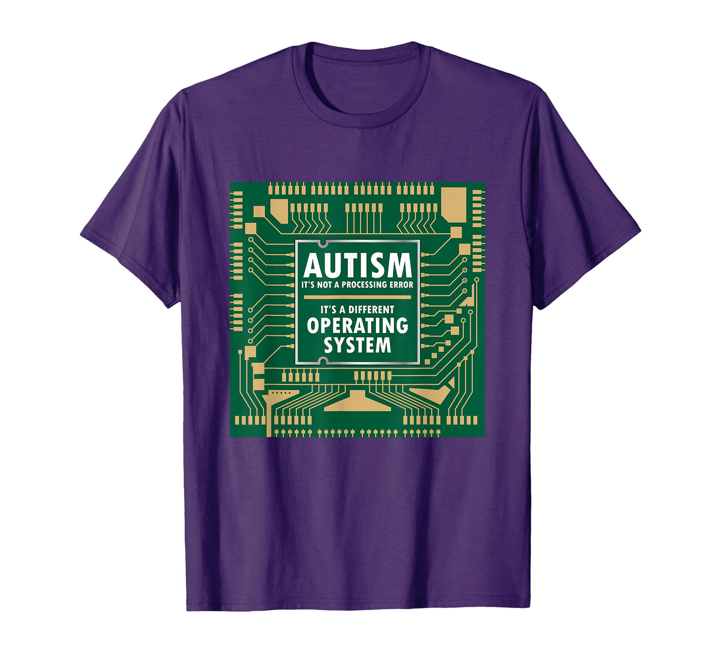 Autism Not Error Different Operating System Autistic Puzzle T-Shirt
