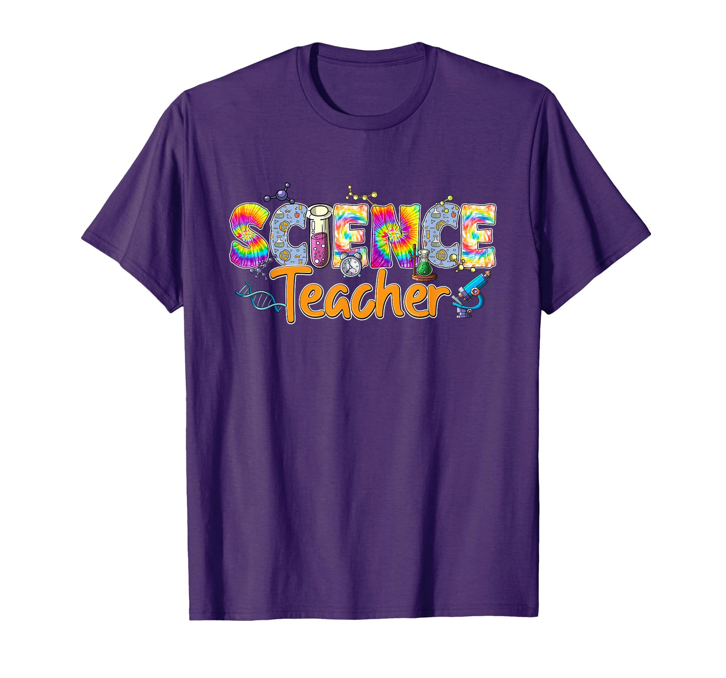 Science Teacher Tie Dye Back To School Teaching Men Women T-Shirt