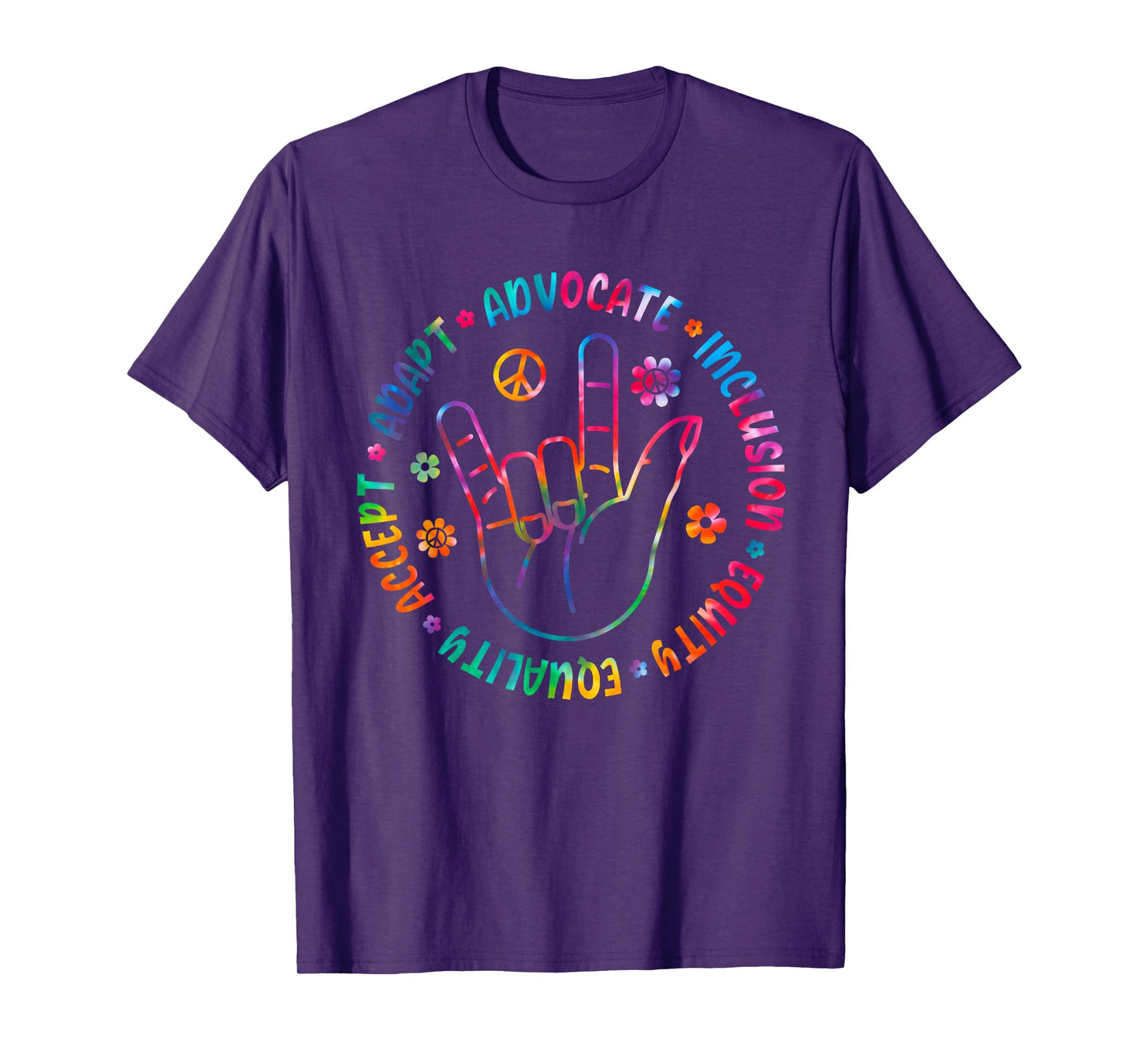 Special Education Teacher TIe Dye Sped Teacher Squad T-Shirt