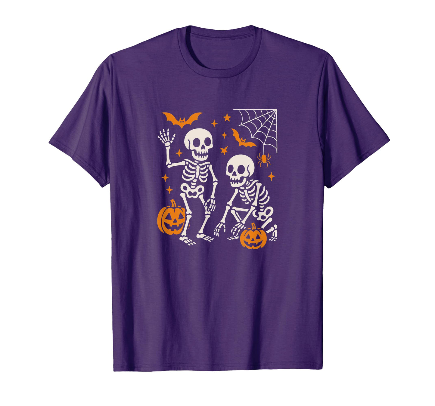 Halloween Party Skeletons Spooky Fun T-Shirt