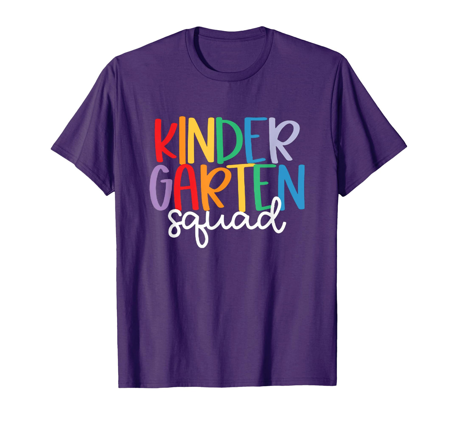 Kindergarten Squad Team Crew Teacher Back to School T-Shirt