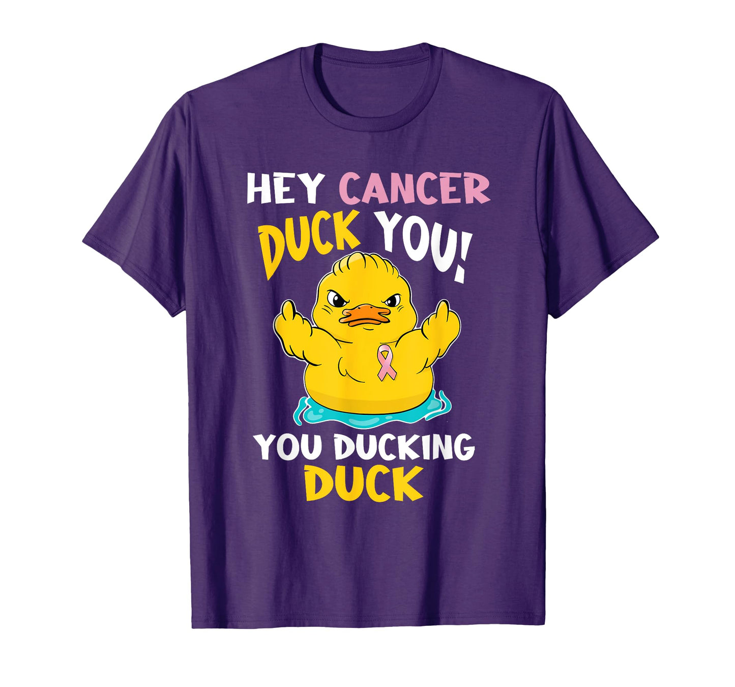 Daring Duckie - Breast Cancer Warrior T-Shirt