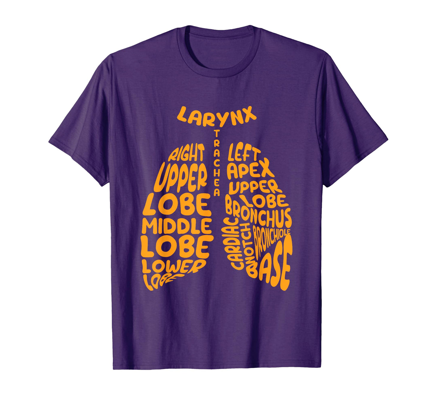 Lungs Name Respiratory Therapist Lung Doctor Pulmonary T-Shirt