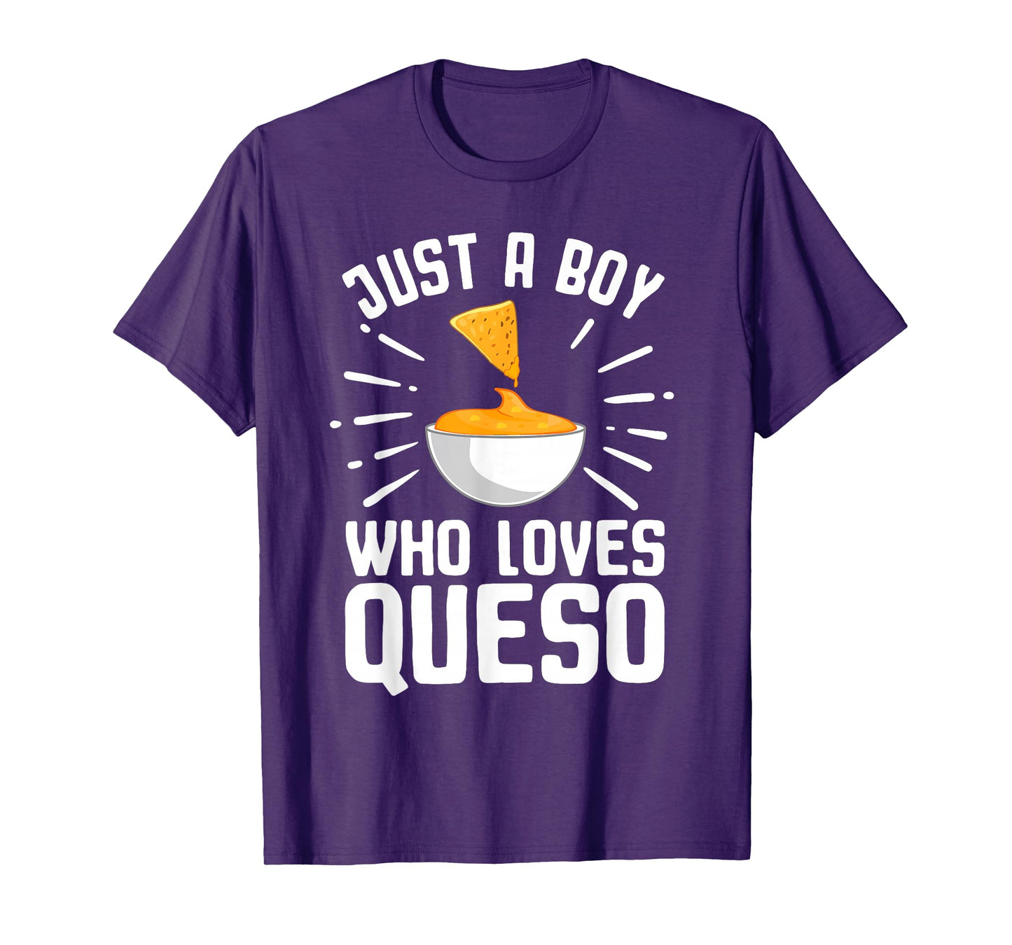 Best Queso Design for Boys Kids Men Cheese Dip Queso Lover T-Shirt