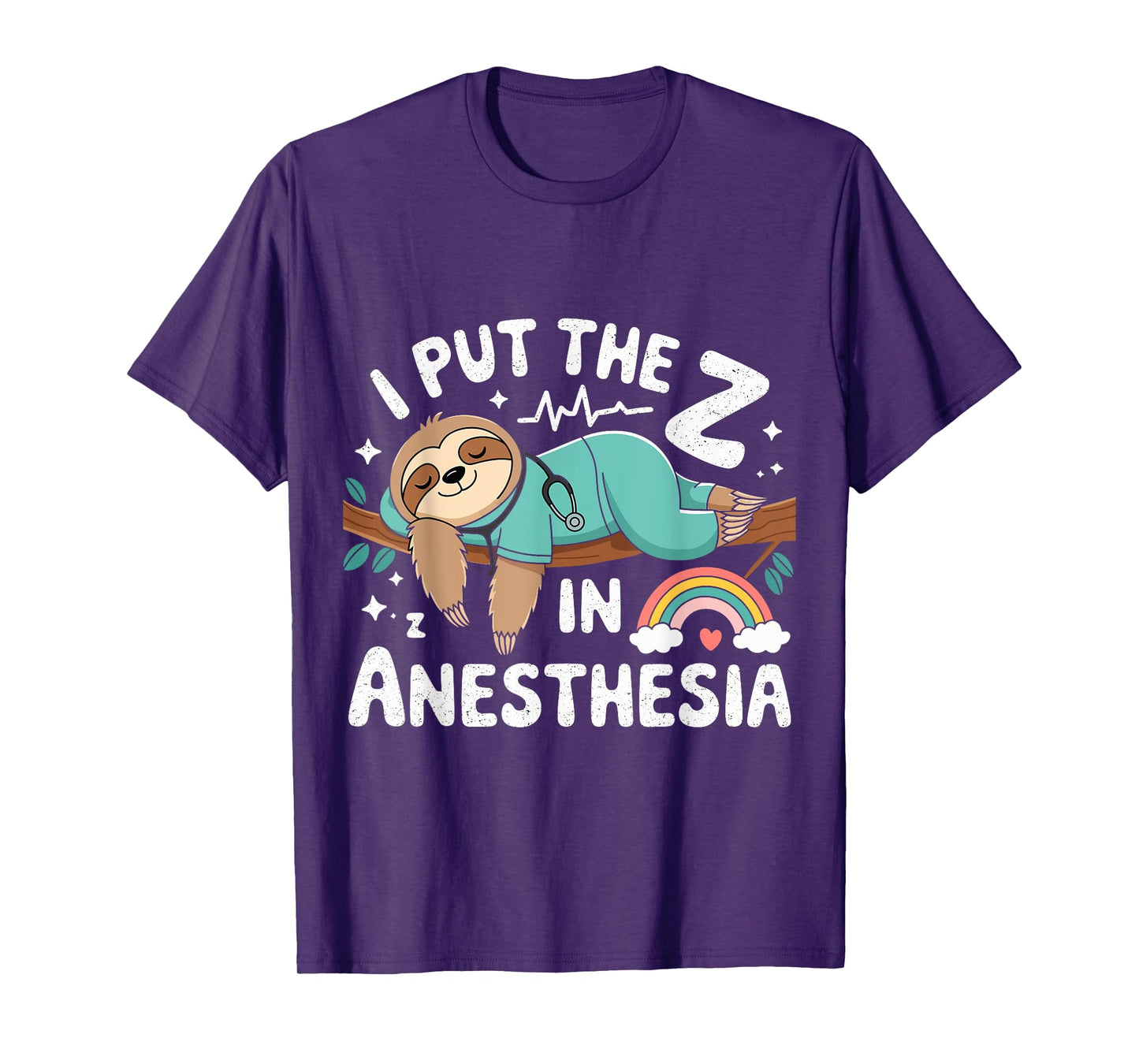 Funny I Put the Zz in Anesthesia Nurse Anesthesiologist T-Shirt