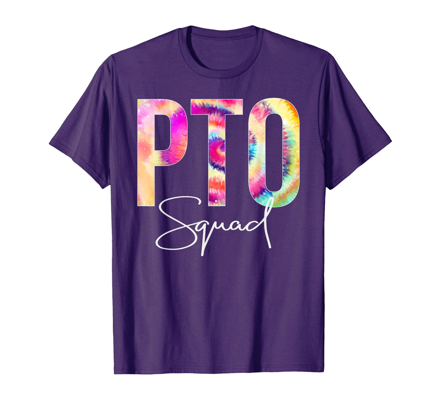 PTO Squad Tie Dye Back To School women appreciation T-Shirt