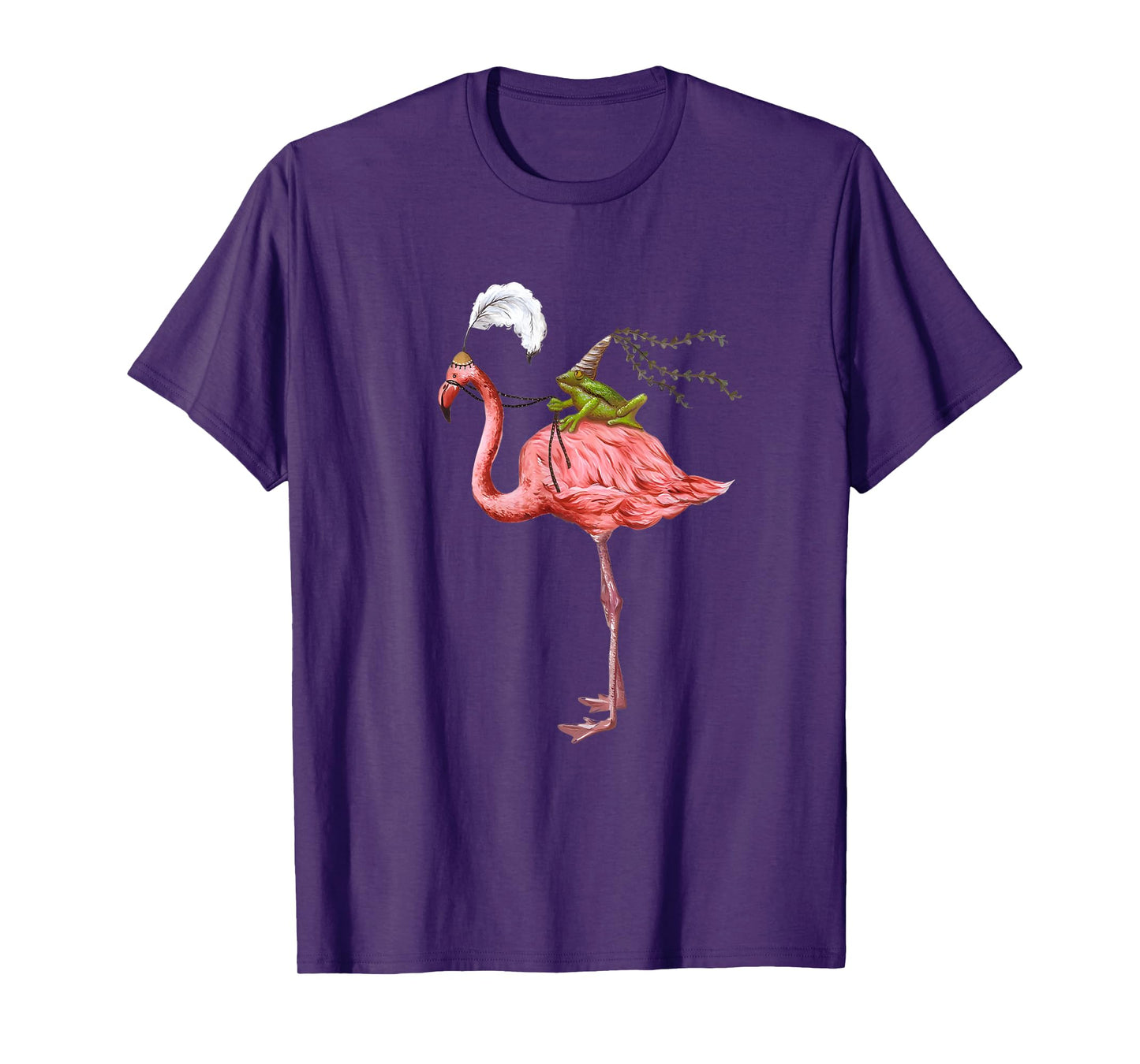 Frog and Flamingo Funny Frog and Flamingo T-Shirt
