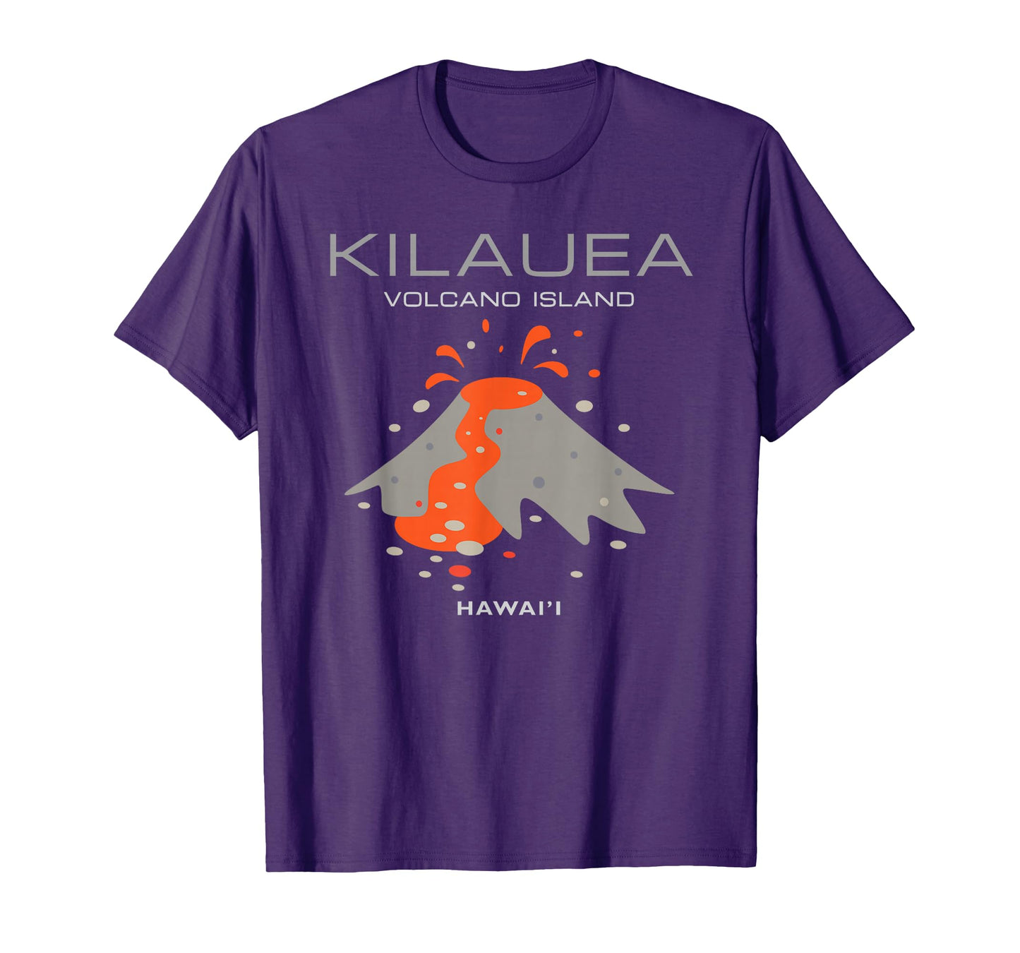 Kilauea Hawaii Volcano Island Modern Hawaiian Designer Gift T-Shirt
