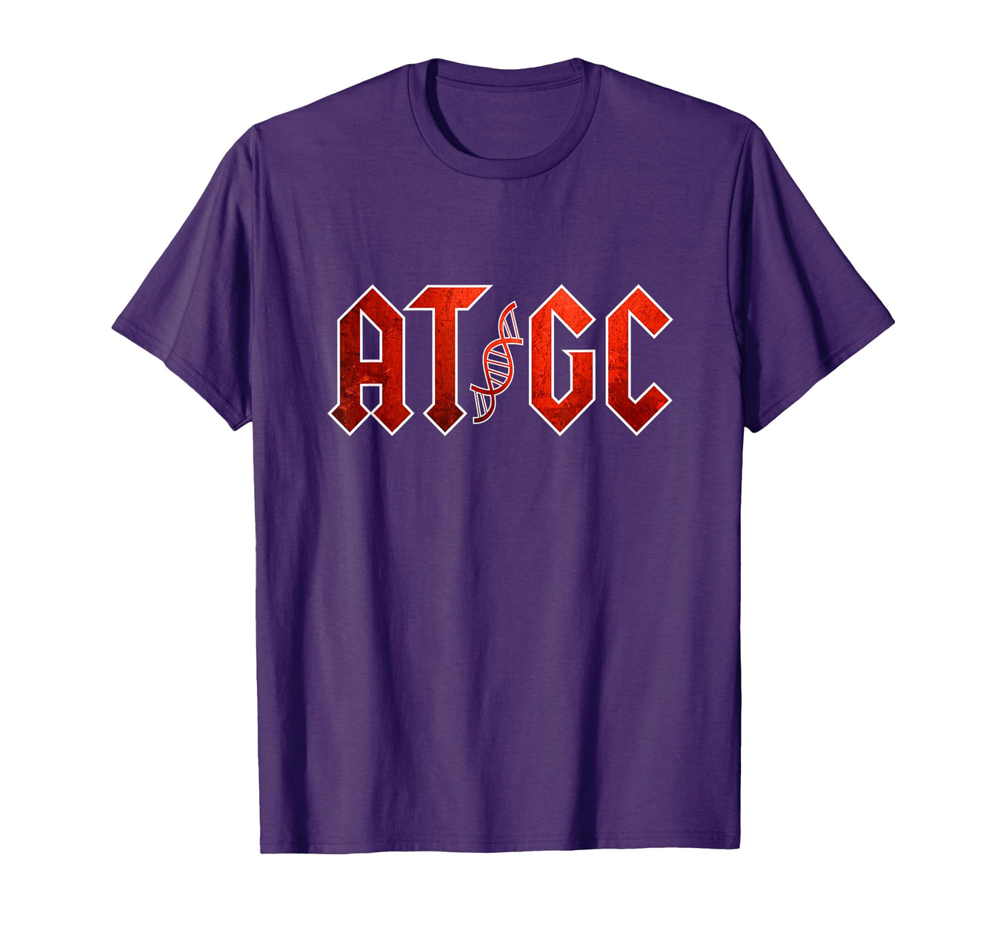 Funny Science Teacher Gift DNA ATGC T Shirt T-Shirt