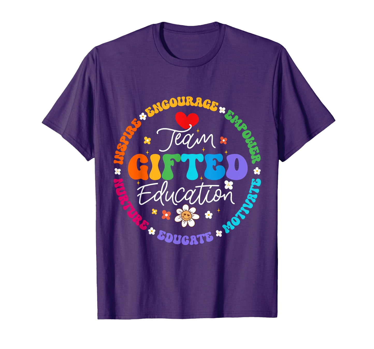 Team Gifted Education Teacher Appreciation Back to School T-Shirt