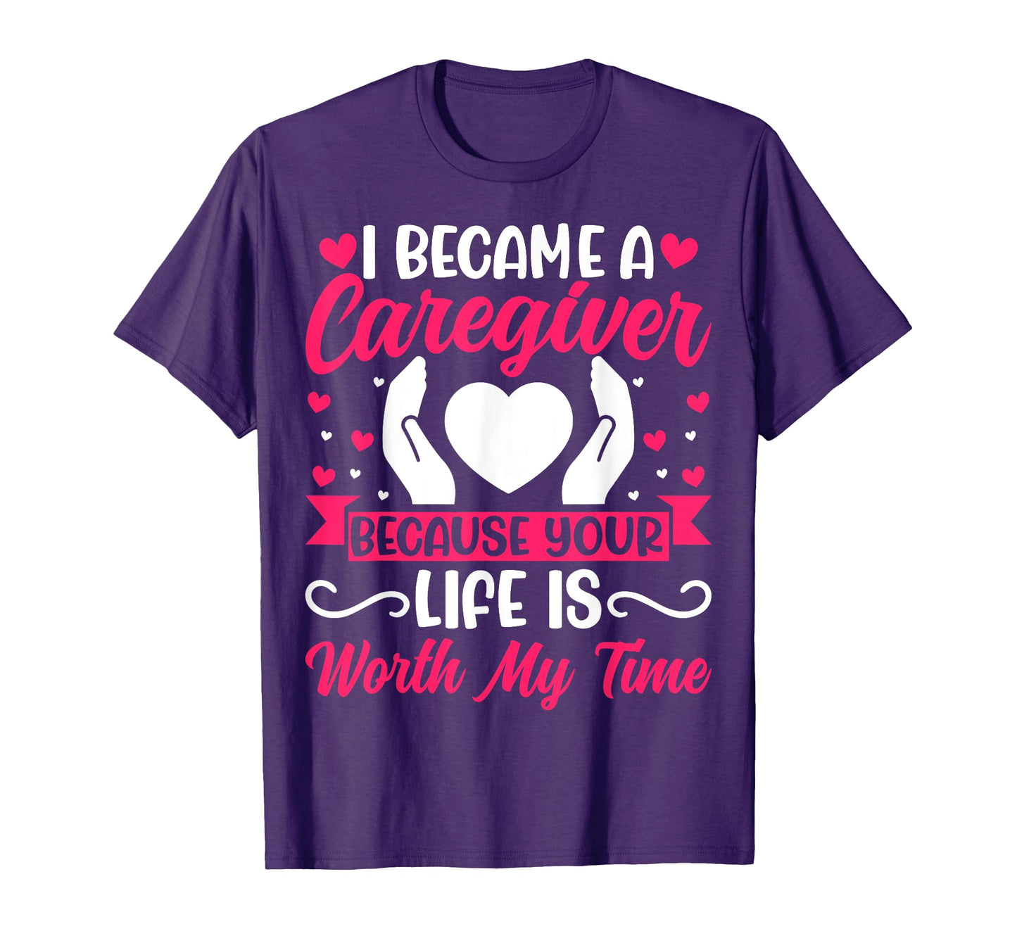 I Became a Caregiver - Funny Caregiver Nurse T-Shirt