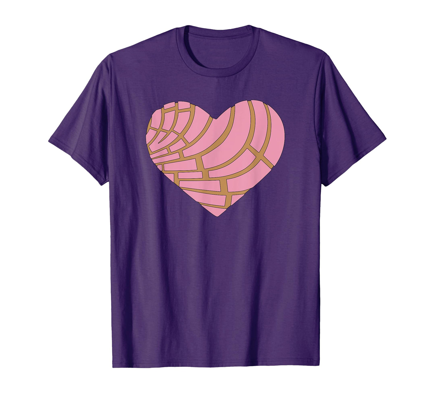 Pan Dulce Mexican Concha Mexicana Heart Mexico Latina T-Shirt