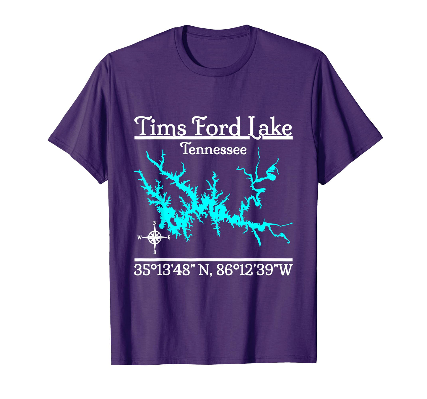 Tims Ford Lake, Tennessee T-Shirt